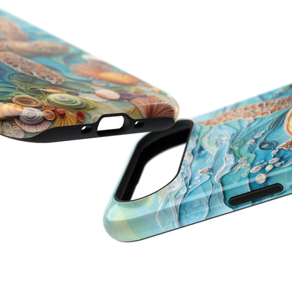 Turtle in The Sea Design iPhone Case