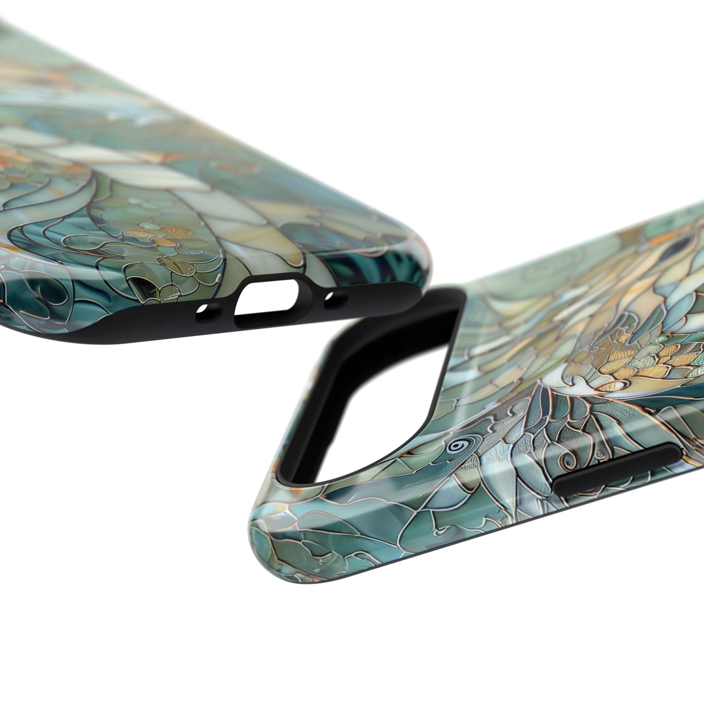 Dragon Stained Glass Design iPhone Case