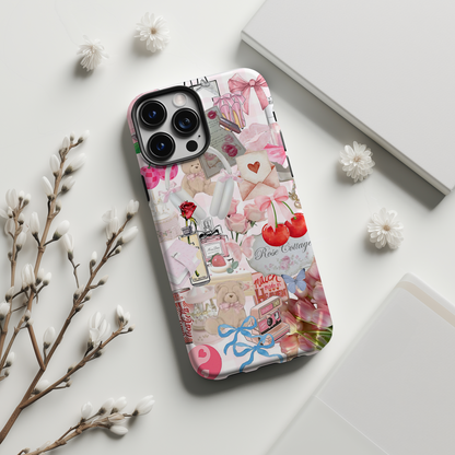 Coquette Collage iPhone Case