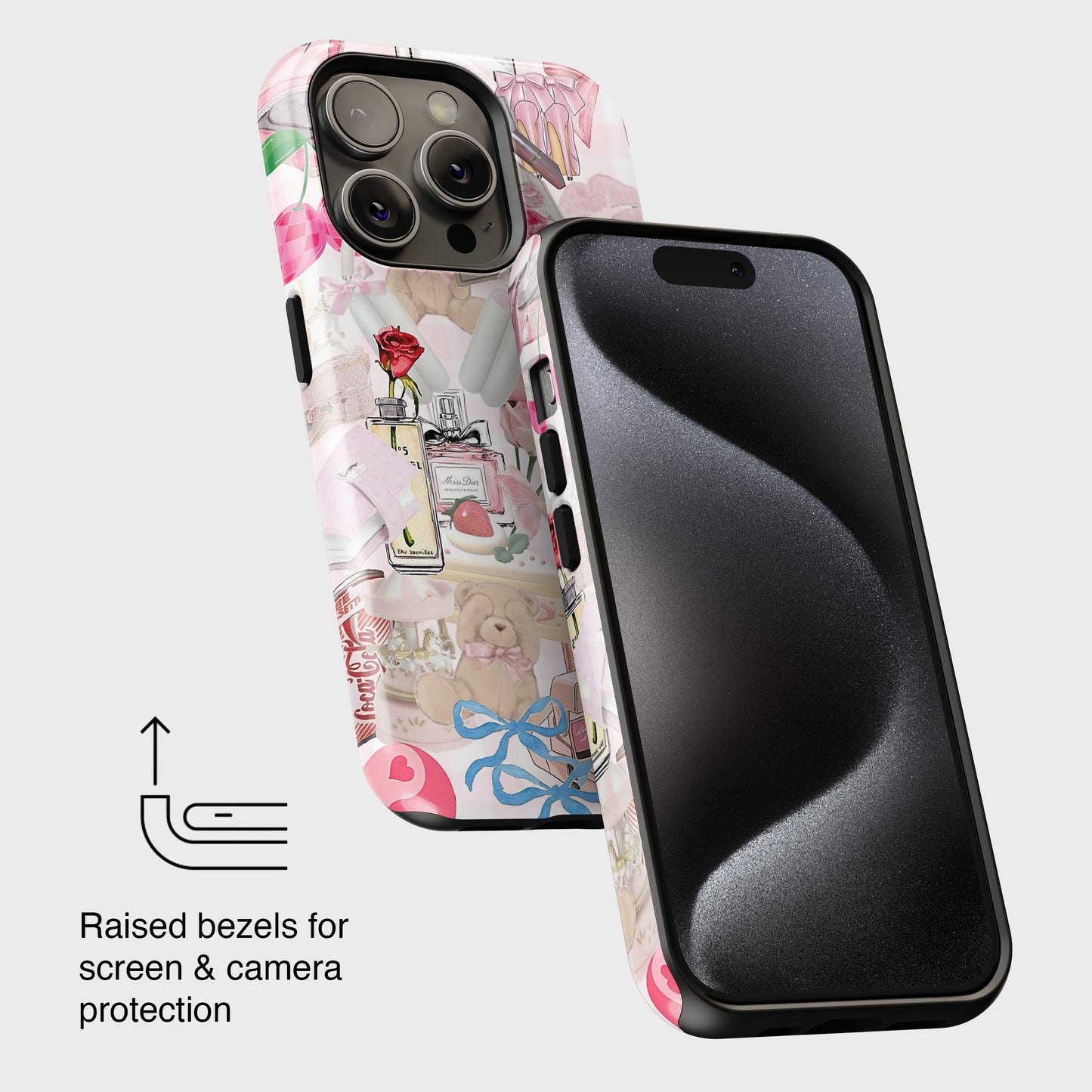 Coquette Collage iPhone Case