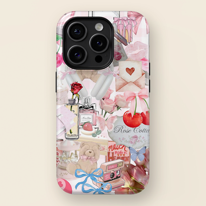 Coquette Collage iPhone Case