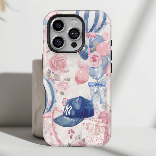 Coquette Watercolour Collage iPhone Case