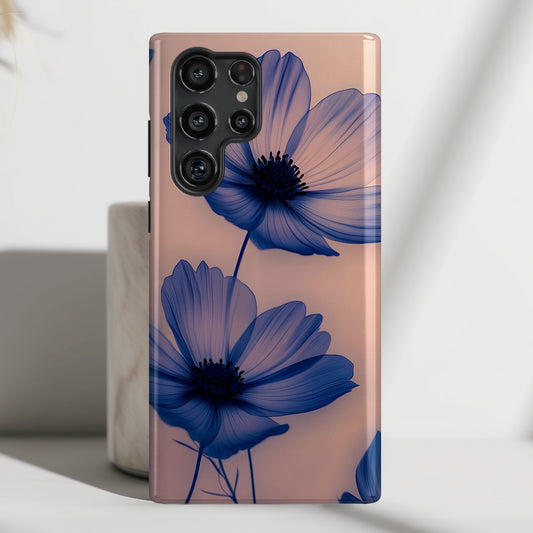 Cosmos Flower Design Samsung Phone Case