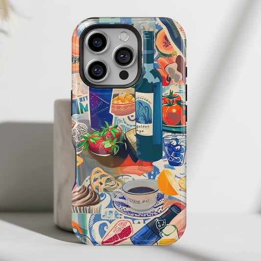 Food Collage iPhone Case