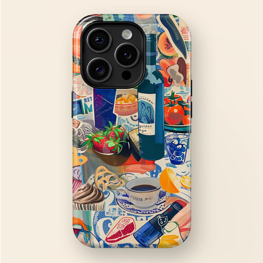 Food Collage iPhone Case