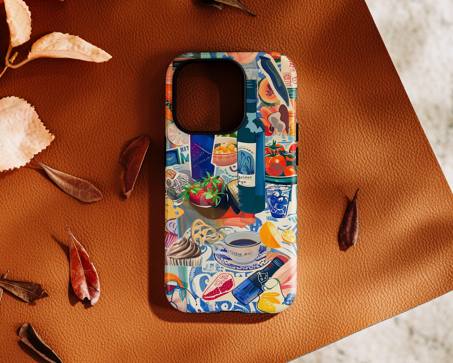 Food Collage iPhone Case