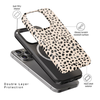 Personalised Leopard Pattern Print Design iPhone Case