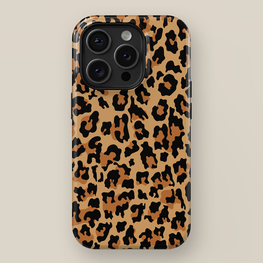 Leopard Pattern Print Design iPhone Case