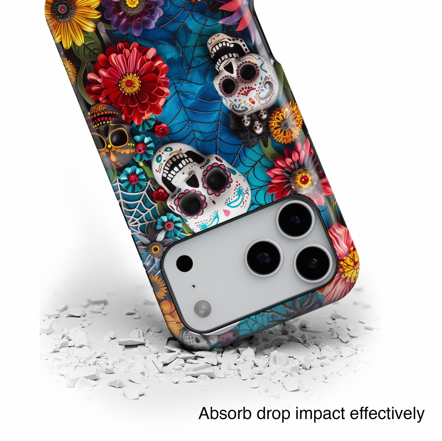 Calaveritas Mexican Sugar Skull Design 2 iPhone Case