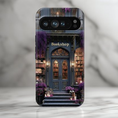 The Midnight Bookshop Design Phone Case for Google Pixel