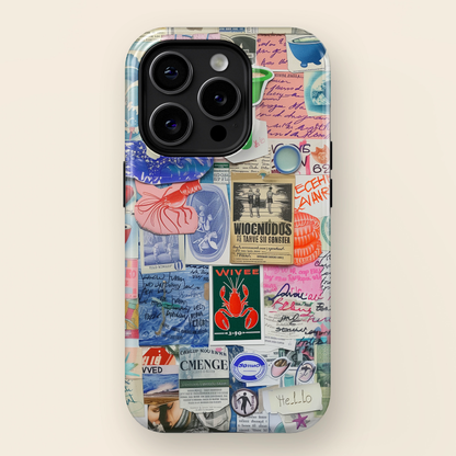 Scrapbook Collage iPhone Case