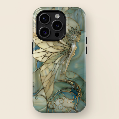 Fairy Stained Glass Design iPhone Case