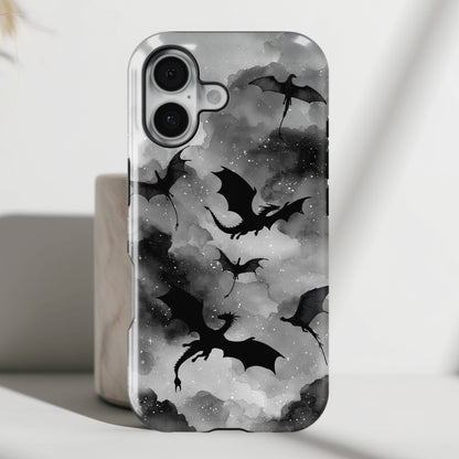 Storm of Dragons Design iPhone Case