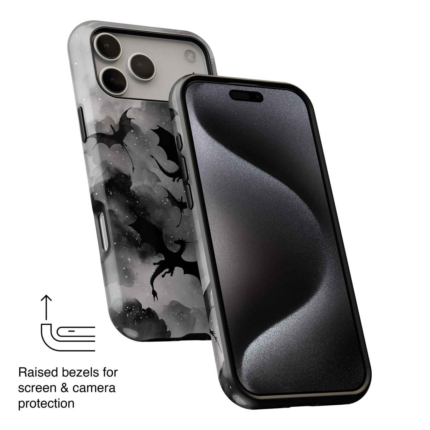 Storm of Dragons Design iPhone Case