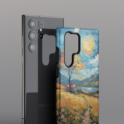 The Spring in Vincent Van Gogh Style Oil Painting Design Samsung Phone Case