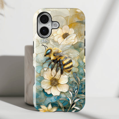 Vintage Style Bumblebee Design iPhone Case