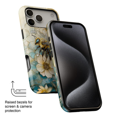 Vintage Style Bumblebee Design iPhone Case