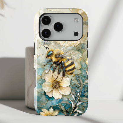 Vintage Style Bumblebee Design iPhone Case