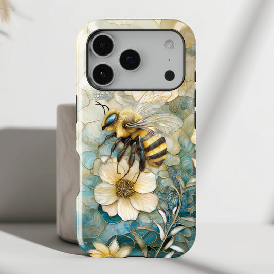 Vintage Style Bumblebee Design iPhone Case