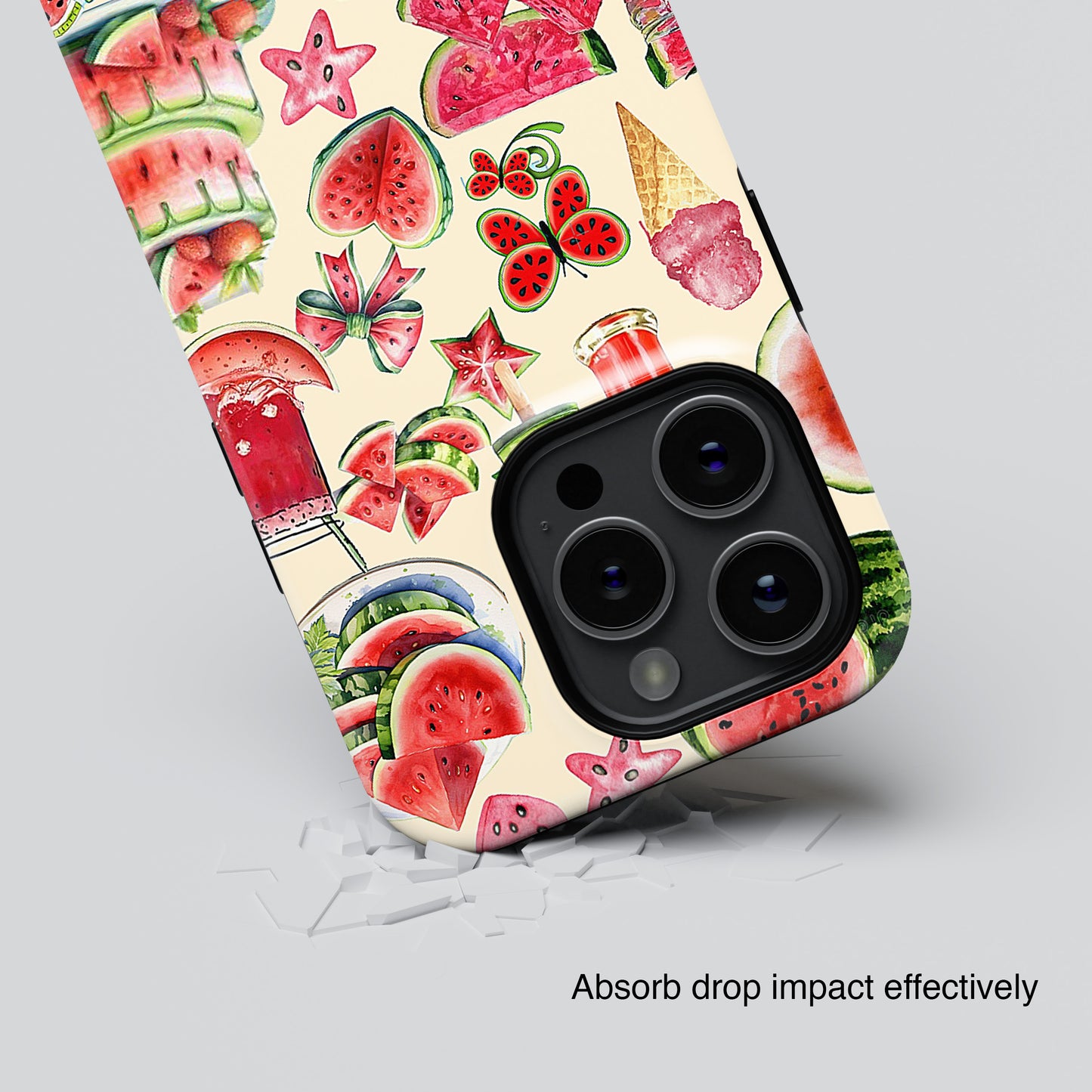 Watermelon Collage iPhone Case