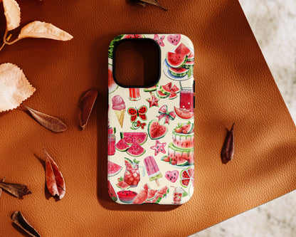 Watermelon Collage iPhone Case